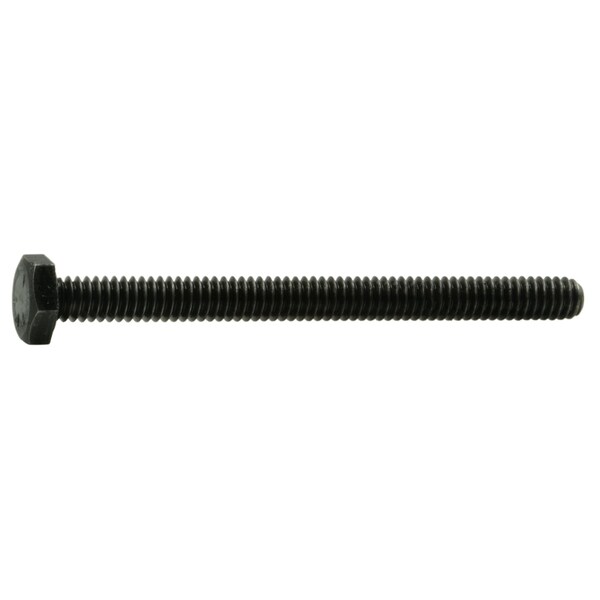 Midwest Fastener Grade 5, 1/4"-20 Hex Head Cap Screw, Plain Steel, 3 in L, 2 PK 39485 - main